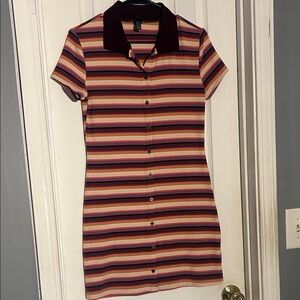Wild Fable Multicolor Striped Top